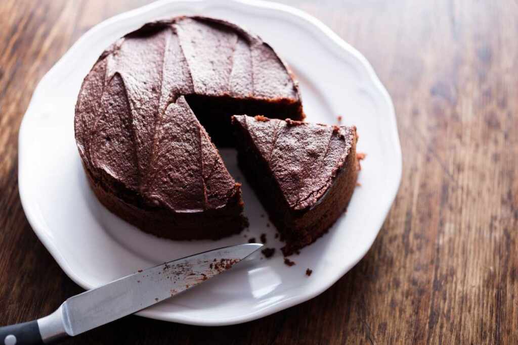 torta al cioccolato vegan
