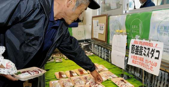 fukushima vendita pesce