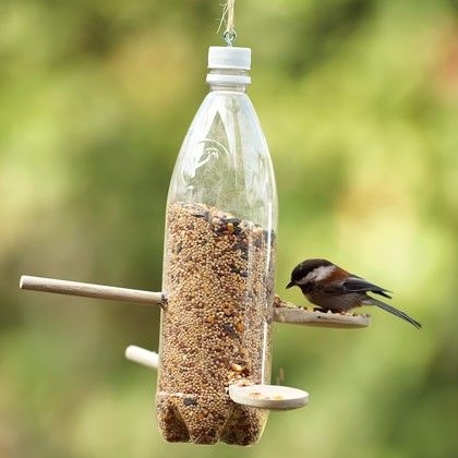 Pasamer Mangiatoia per Uccelli in Legno Mangiatoia per Uccelli in Legno allaperto Contenitore per Alimenti con Corda per Appendere per Parco Giardino