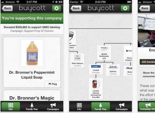 buycottt app - fonte foto: itunes.apple.com