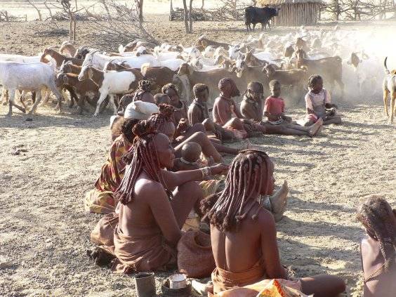 Namibia Kunene Kaokoland01 Himba