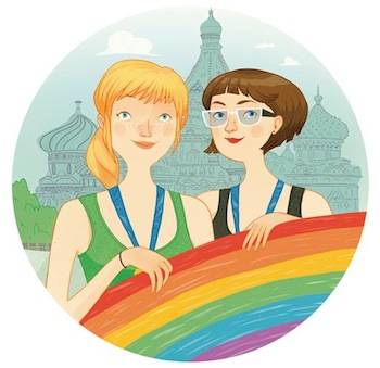 Contro l'omofobia in russia: 10 immagini più forti delle parole