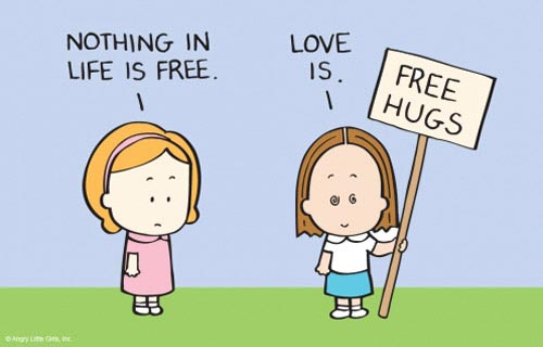 free hughs