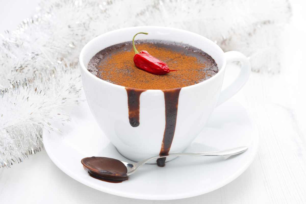 cioccolata calda al peperoncino