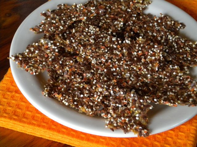 cracker quinoa semi lino