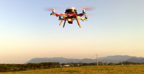 Roma Drone Il drone quadricottero autocostruito di Giacomo Furia