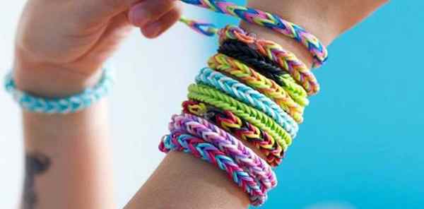 braccialetti loom bands elastici