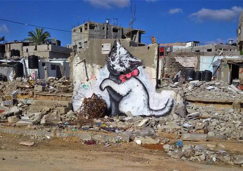 b2ap3_thumbnail_Banksy-Gaza-graffiti-streetart-confitto-israele-palestina-00.jpg