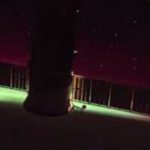 Aurora boreale della ISS