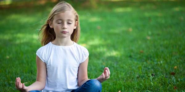 yoga per bambini meditazione