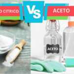 aceto vs acido citrico