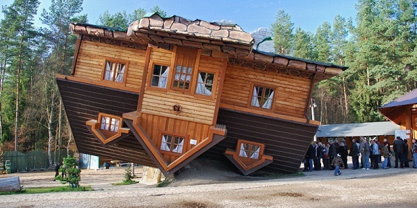 Upside down House cover
