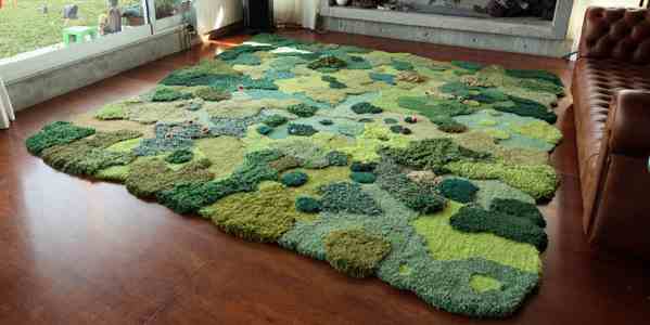 wool carpet forest moss alexandra kehayoglou 39