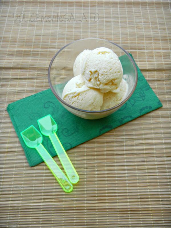 gelato alla crema senza gelatiera
