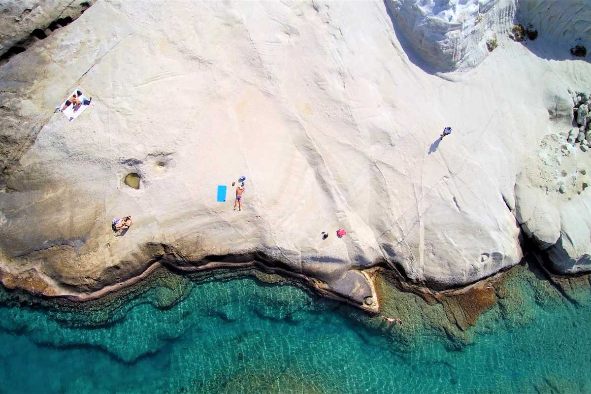 Spiaggia Sarakiniko, Milos
