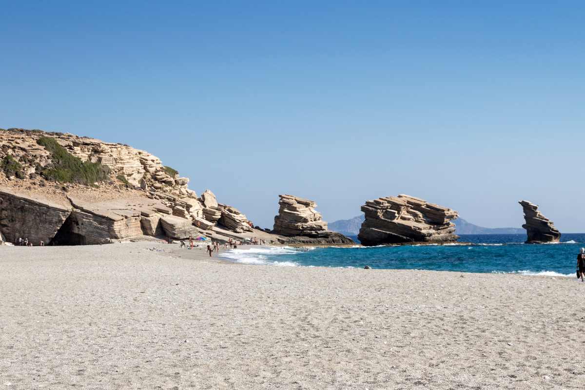 Spiaggia Triopetra, Creta