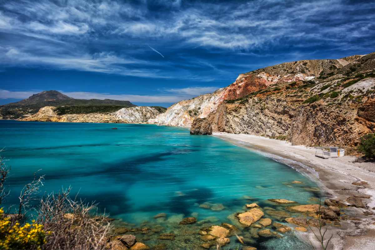 Spiaggia di Firiplaka, Milos