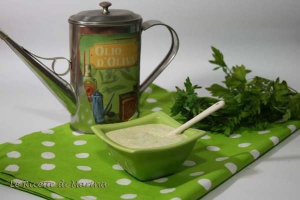 salsa verde allo yogurt greco