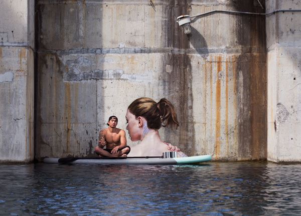 sean yoro murals women water level hula