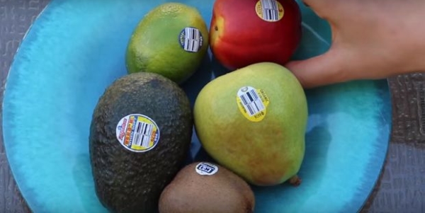 etichette frutta e verdura