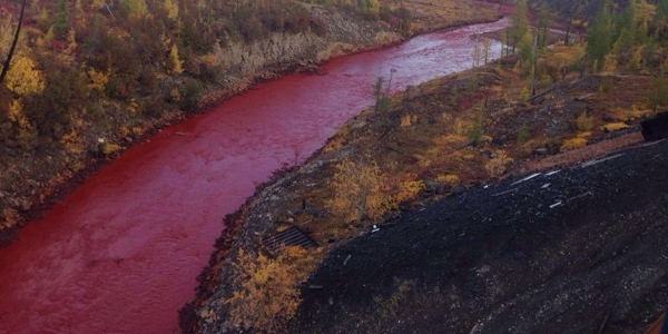 fiume rosso siberia