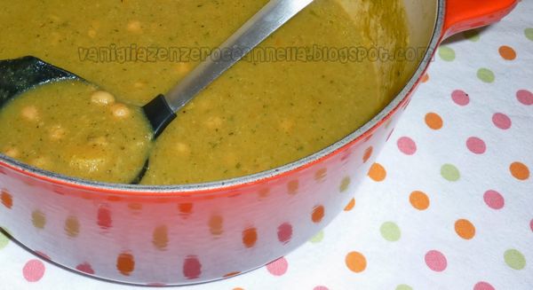 zuppa platano ceci