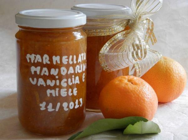marmellata mandarini vaniglia miele