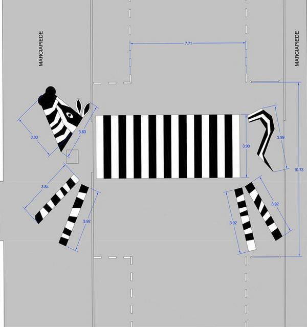 strisce pedonali zebra 2