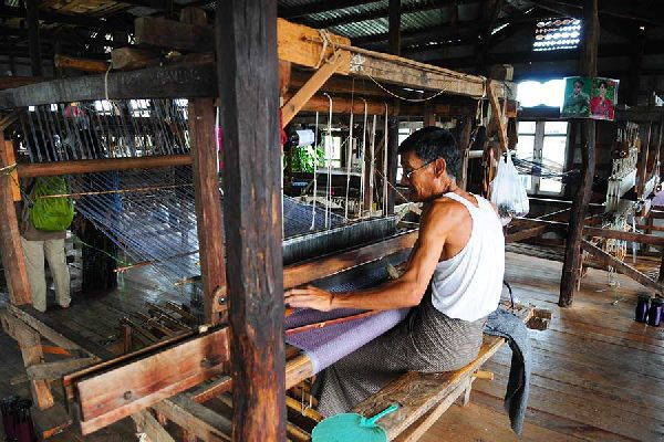 birmania lavoratore inlelake