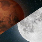 luna e Marte