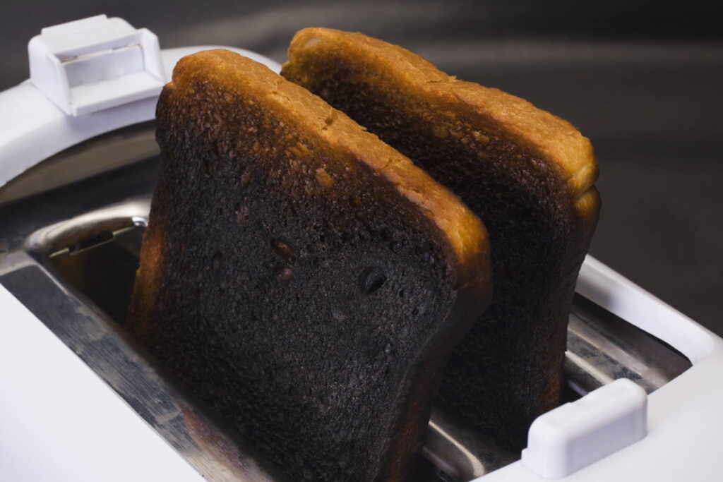 toast bruciato