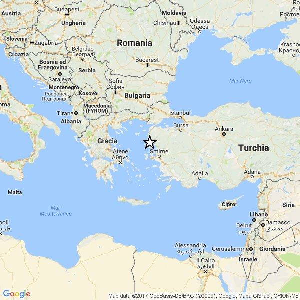 terremoto turchia ingv