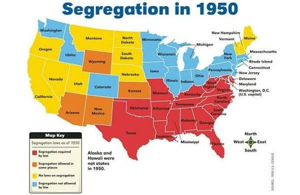segregazione 1950