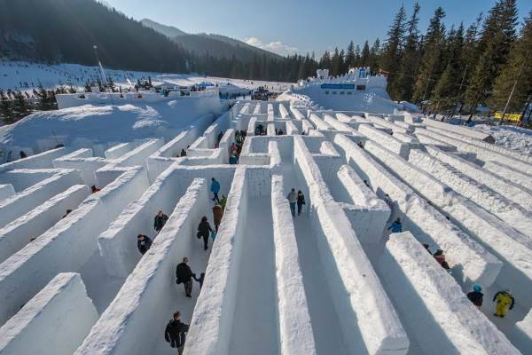labirinto di neve1