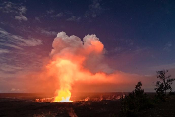 esplosione vulcano hawaii