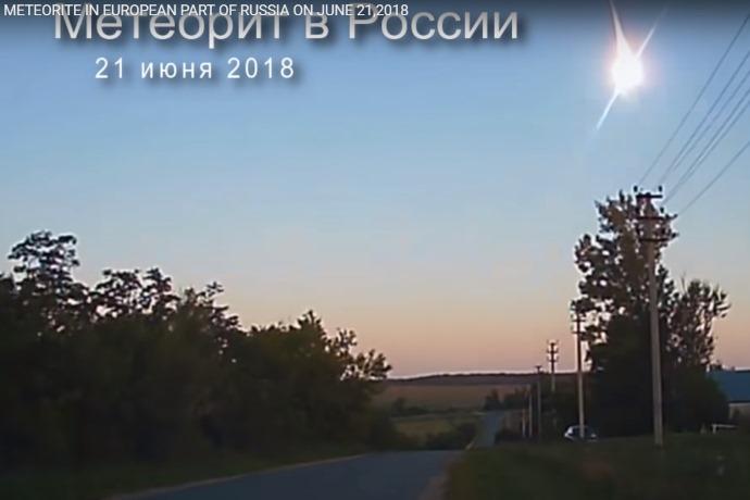 asteroide esplosione russia 21 giugno 2018