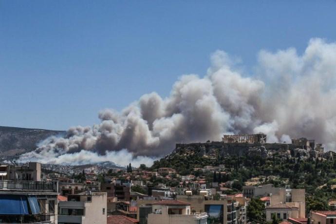 incendi Atene