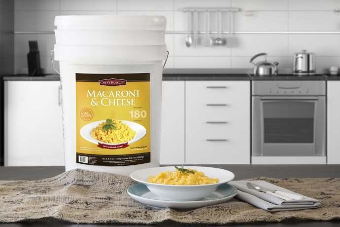 Chef’s Banquet Macaroni & Cheese Storage Bucket