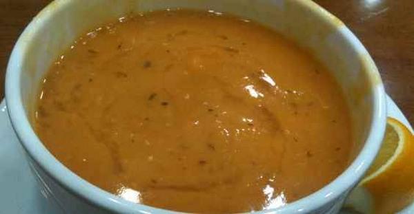 zuppa di lenticchie e zenzero