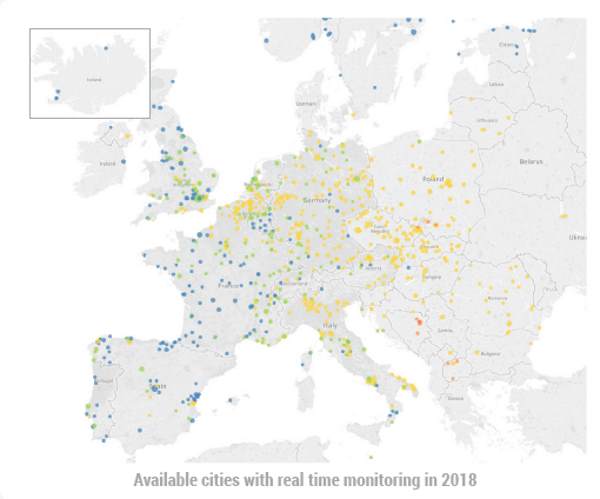 città inquinate europa
