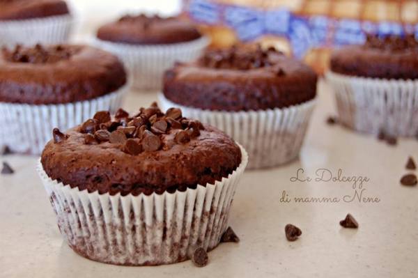 muffin cioccolato con bimby