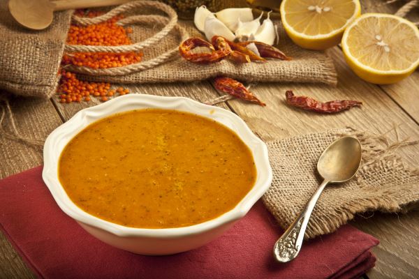 zuppa lenticchie curcuma