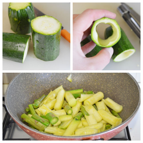 zucchine ripiene asparagi 1