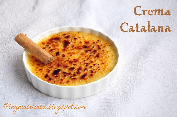 crema catalana senza glutine