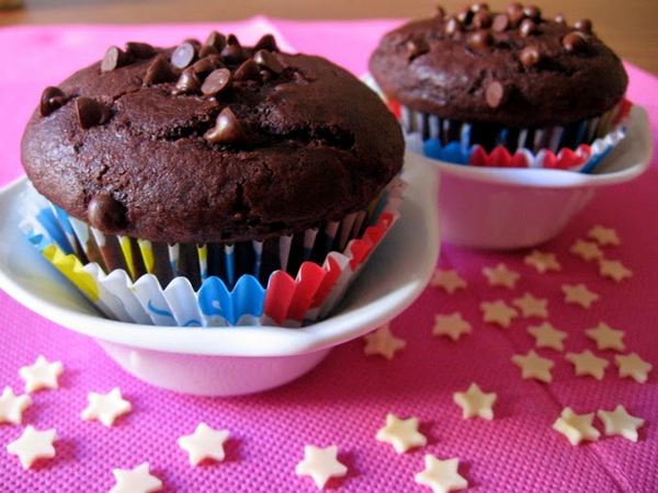 muffin al cioccolato senza uova