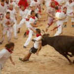 Corsa dei tori a Pamplona
