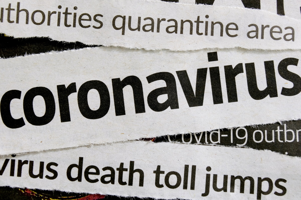 coronavirus giornali