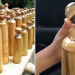 bottiglie bambù