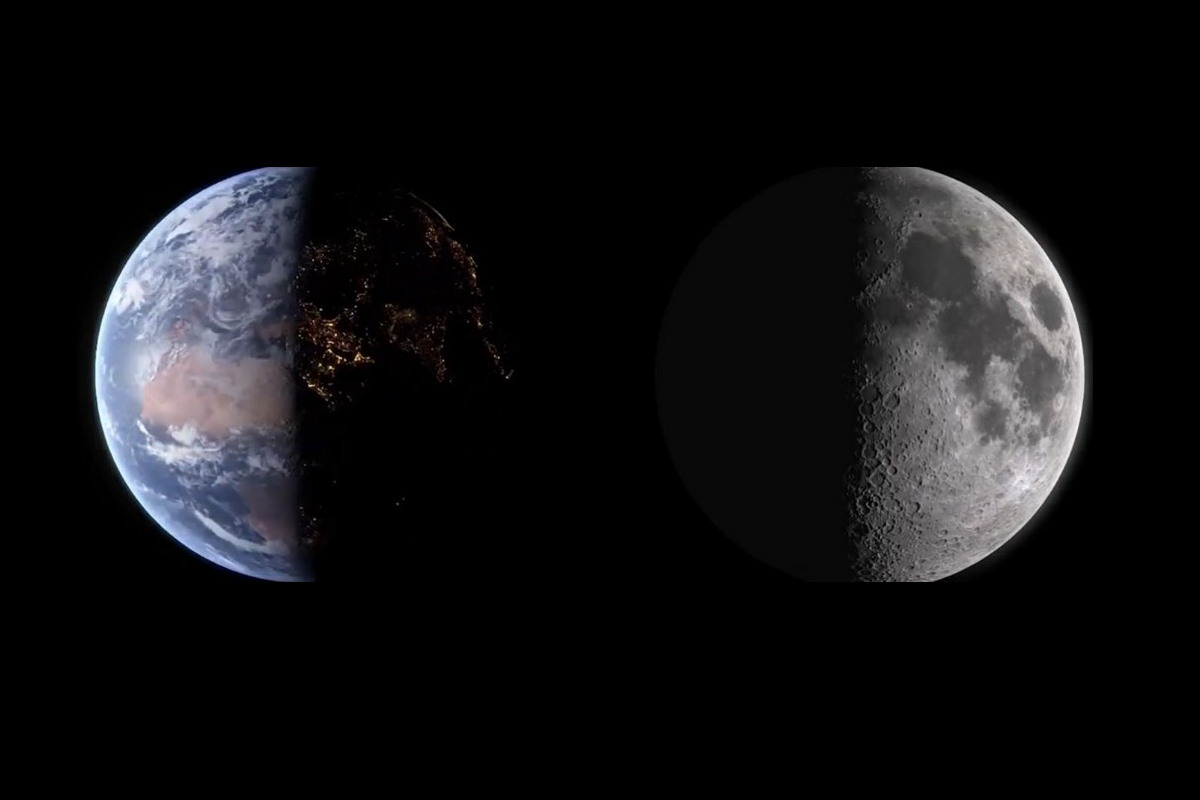L Ipnotico Video Che Mostra Come Appare La Terra Dalla Luna In Tempo Reale Greenme
