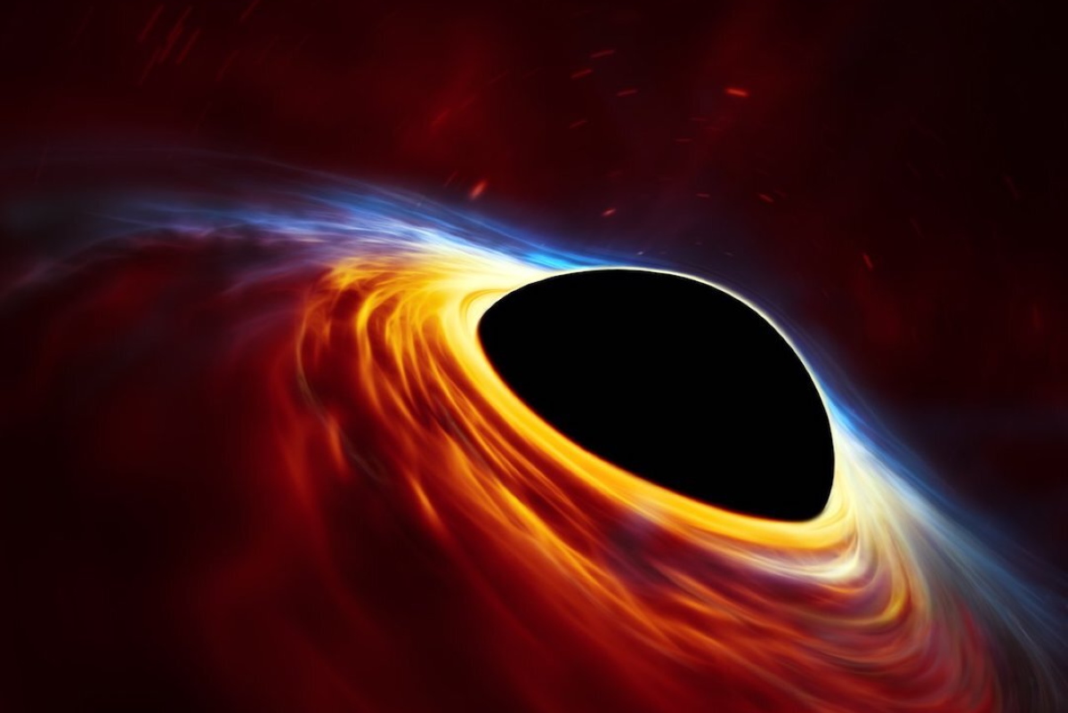 buco nero via lattea velocità di rotazione